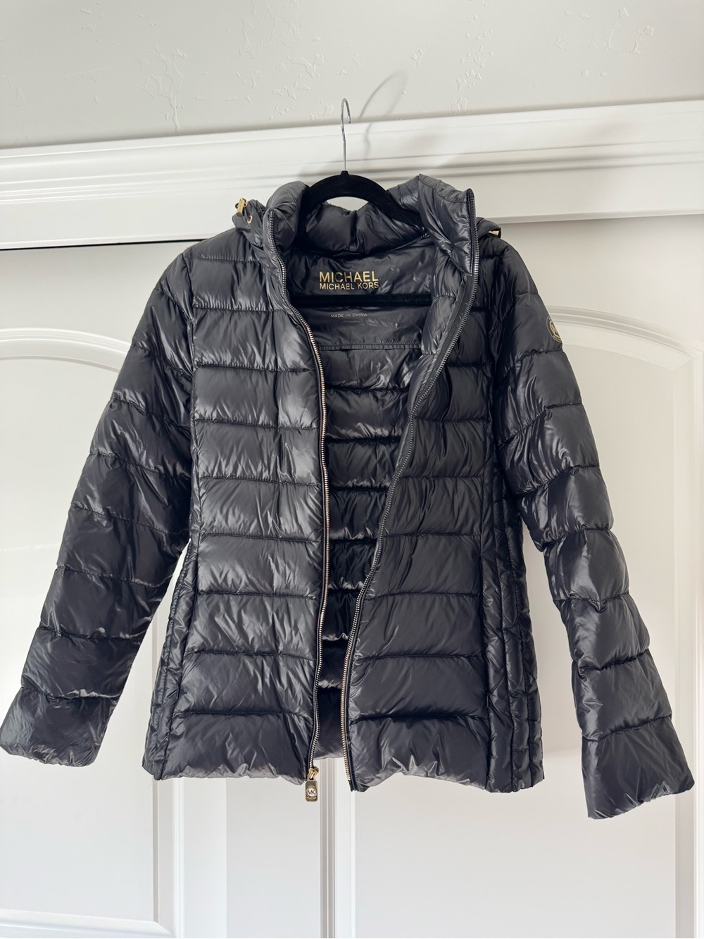 Michael Kors Ultra Light Weight Puffer Down Fill Jacket